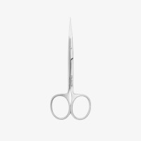Expert 11 Typ 3 Nagelhautschere, LINKSHÄNDER, Handsize L, klassische Klingenform, gerader Griff, ergonomische ovale Ringe