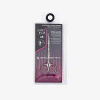 Expert 11 Typ 3 Nagelhautschere, LINKSHÄNDER, Handsize L, klassische Klingenform, gerader Griff, ergonomische ovale Ringe
