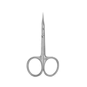 Exclusive 20 Typ 2 Nagelhautschere, Handsize S, klassische Klingenform, gebogener Griff, ergonomische ovale Ringe