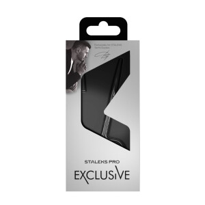 Exclusive 20 Typ 2 Nagelhautschere, Handsize S, klassische Klingenform, gebogener Griff, ergonomische ovale Ringe