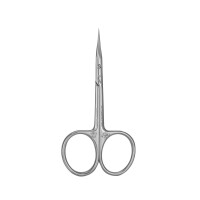Exclusive 20 Typ 2 Nagelhautschere, Handsize S, klassische Klingenform, gebogener Griff, ergonomische ovale Ringe