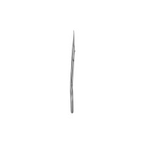Exclusive 21 Typ 2 Nagelhautschere mit Haken, Handsize S, gebogener Griff, ergonomische ovale Ringe