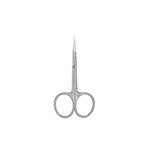 Exclusive 23 Typ 2 Nagelhautschere mit Haken, Handsize S, gerader Griff, ergonomische ovale Ringe
