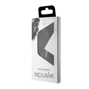 Exclusive 23 Typ 2 Nagelhautschere mit Haken, Handsize S, gerader Griff, ergonomische ovale Ringe