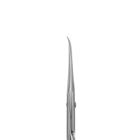 Exclusive 23 Typ 2 Nagelhautschere mit Haken, Handsize S, gerader Griff, ergonomische ovale Ringe