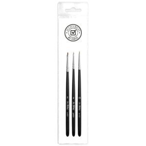 Pinsel für NailART Ju.Bilej SET 03 - Zhostovo-Malerei