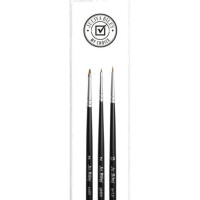 Pinsel für NailART Ju.Bilej SET 03 - Zhostovo-Malerei