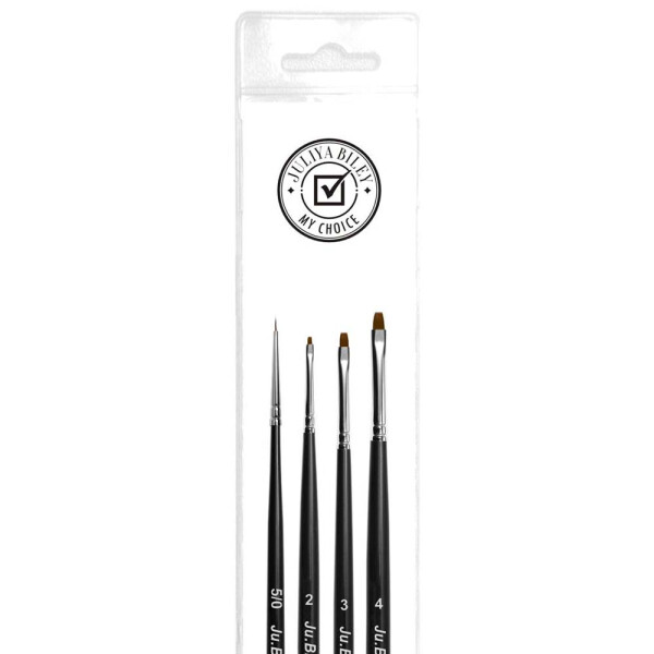 Pinsel für NailART Ju.Bilej SET 04