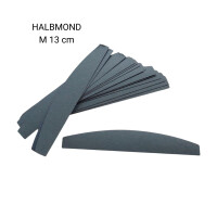 Einweg-Wechselfeilblätter „STANDARD - Halbmond - M 13 cm" verschiedene Grit, 50 Stk.