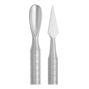 Classic 30 Typ 1, Pro Pusher für Nagelhaut, Nagelhautschieber (abgerundet/gebogen) und Reiniger (spitz)