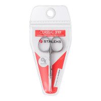 Classic 31 Typ 1 Gerade Universal Nagelhautschere, Handsize M, klassische Klingenform, gerader Griff, ergonomische ovale Ringe