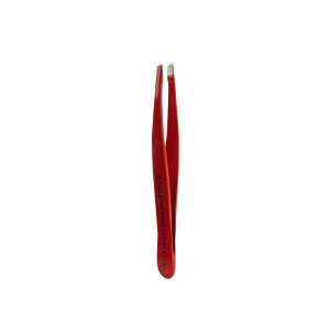 EXPERT 11 TYP 4R, Augenbrauenpinzette (red), schmal/abgeschrägt