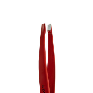 EXPERT 11 TYP 4R, Augenbrauenpinzette (red), schmal/abgeschrägt