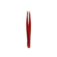 EXPERT 11 TYP 4R, Augenbrauenpinzette (red), schmal/abgeschrägt