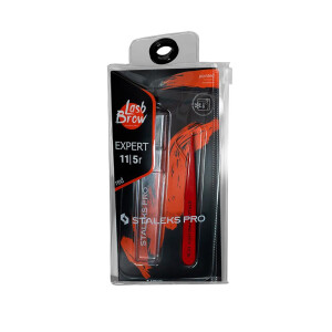 EXPERT 11 TYP 5R, Augenbrauenpinzette (red), spitz