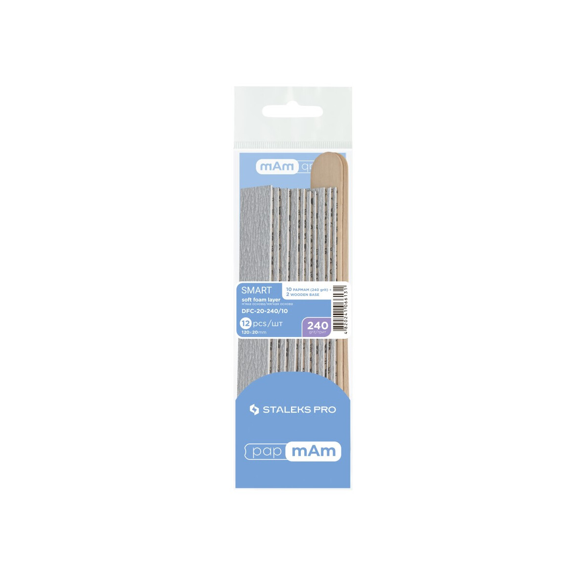 Staleks Pro SET SMART 20  Wechselfeilen papmAm SOFT...