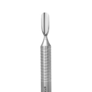 Hollow manicure pusher EXPERT 100 TYPE 4.2 (rounded pusher and bent blade)