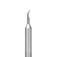 Expert 100 Typ 4.2, Hohlpusher für Nagelhaut, Nagelhautschieber (abgerundet) und Reiniger (gebogene Klinge)