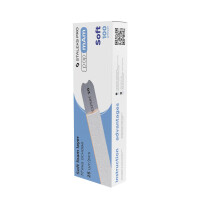 Staleks Pro EXPERT papmAm SOFT Wechselfeilen Hüllen (25 Stk. - 100 Grit) Weiß