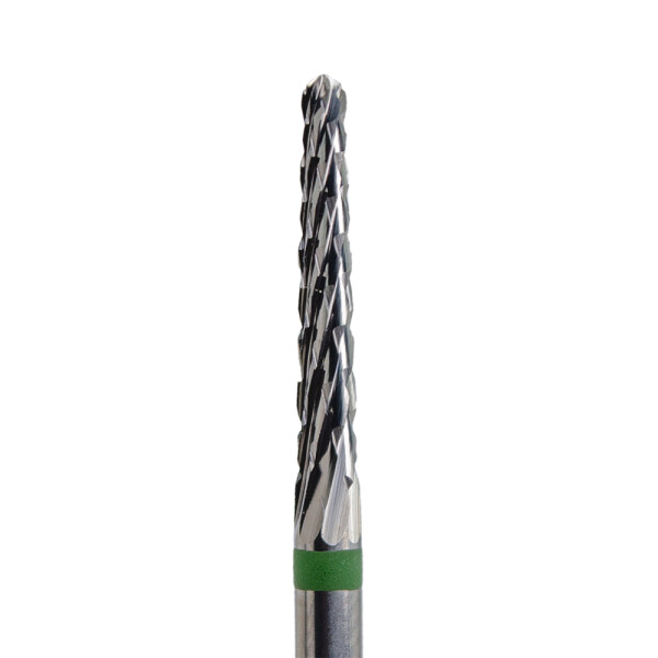 KMIZ Hartmetallfräser Kegel Grob (grüner Ring) ø2,3 mm