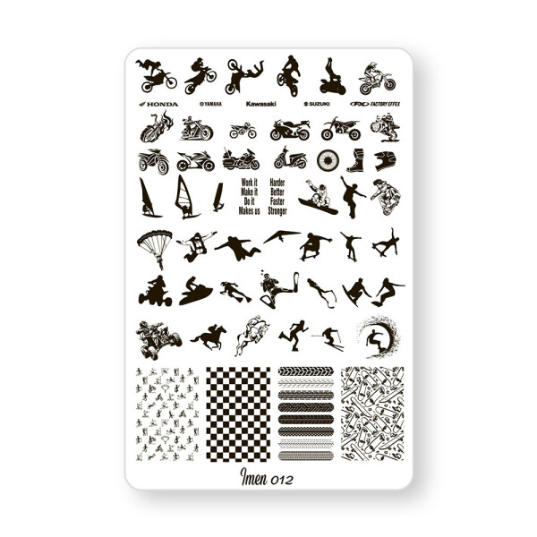 stamping plate #12