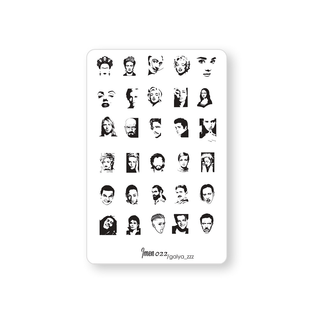 stamping plate #22