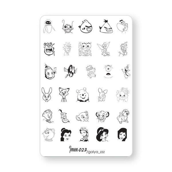 stamping plate #23