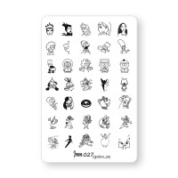 stamping plate #27