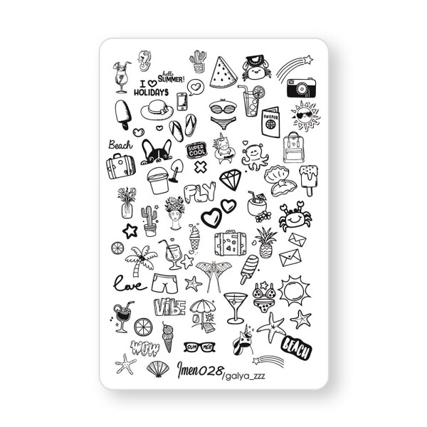 stamping plate #28