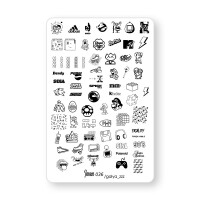 stamping plate #36