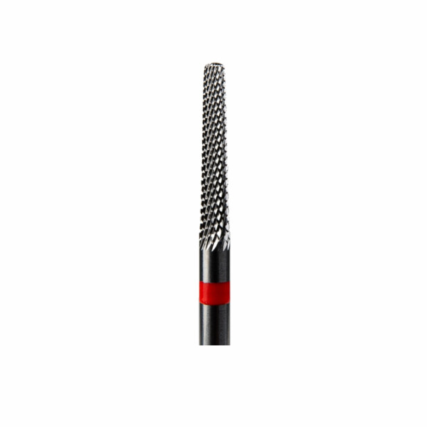GTM Beauty Hartmetallfräser Rundwalze feinen Kreuzverzahnung (roter Ring) ø2,3 mm
