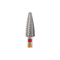 GTM Beauty Hartmetallfräser Rundbogen LINKS Fein (roter Ring) ø5,0 mm
