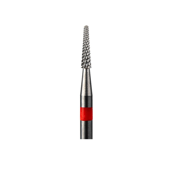 GTM Beauty Hartmetallfräser Kegel Fein (roter Ring) ø2,3 mm