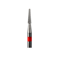 GTM Beauty Hartmetallfräser Kegel Fein (roter Ring) ø2,3 mm