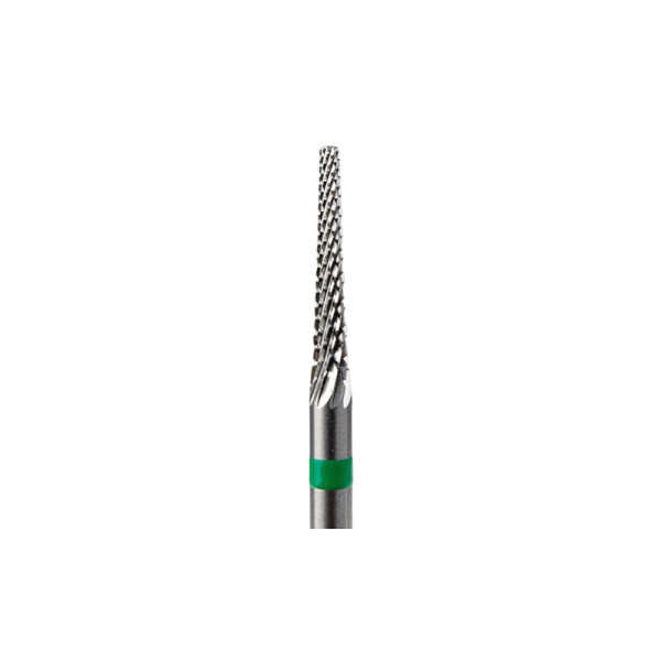 GTM Beauty Hartmetallfräser Kegel Grob (grüner Ring) ø2,3 mm