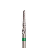 GTM Beauty Hartmetallfräser dünner Kegel Grob (grüner Ring) ø2,3 mm
