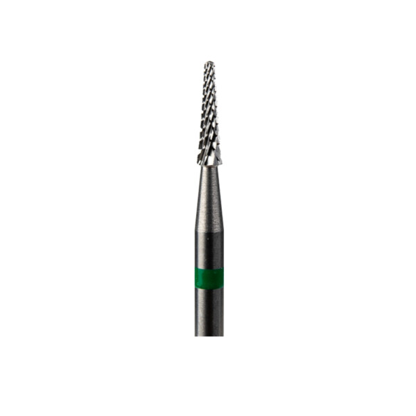 GTM Beauty Hartmetallfräser Kegel Grob (grüner Ring) ø2,3 mm