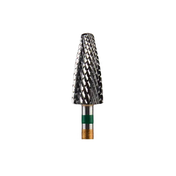 GTM Beauty Hartmetallfräser Rundbogen LINKS Grob (grüner Ring) ø6,0 mm