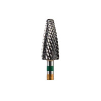GTM Beauty Hartmetallfräser Rundbogen LINKS Grob (grüner Ring) ø6,0 mm