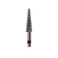 GTM Beauty Hartmetallfräser Kegel mittlere Kreuzverzahnung (lila Ring) ø3,5 mm