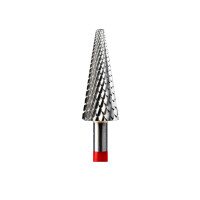 GTM Beauty Hartmetallfräser Kegel fein Kreuzverzahnung (roter Ring) ø6,0 mm