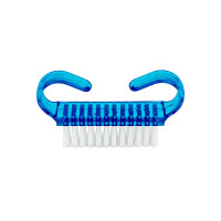 Maniküre Nagelbürste Blau