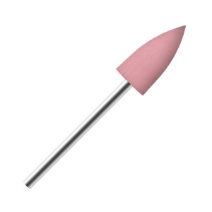 Silikon Polierer Spitzbogen ø8mm Pink 320 Grit