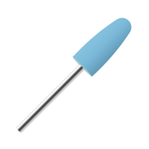 Silikon Polierer Rundbogen ø8mm Blau 600 Grit