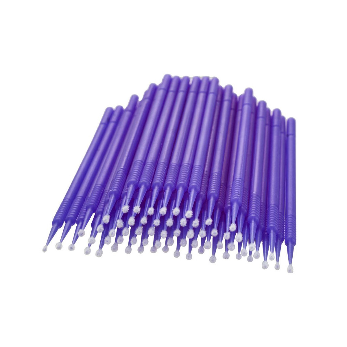 Mikrobürste 100 Stk. Violett box