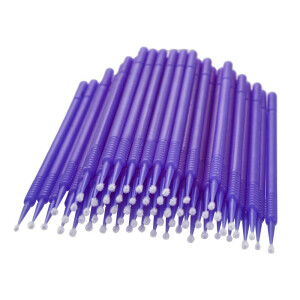 Mikrobürste 100 Stk. Violett