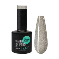 UV Gel Polish DB010 Multi Silver Glitter 12ml 1