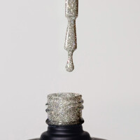 UV Gel Polish DB010 Multi Silver Glitter 12ml 2