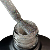 UV Gel Polish DB010 Multi Silver Glitter 12ml 3