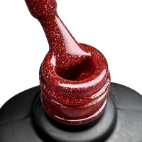 UV Gel Polish DB050 Red Diamond Glitter 12ml 2